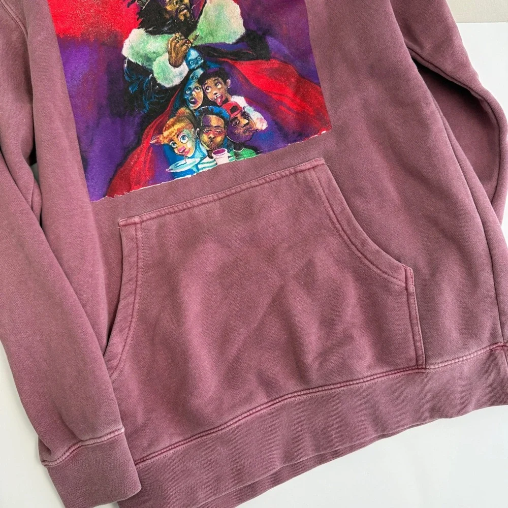 J Cole Dreamville Graphic Hoodie - Small